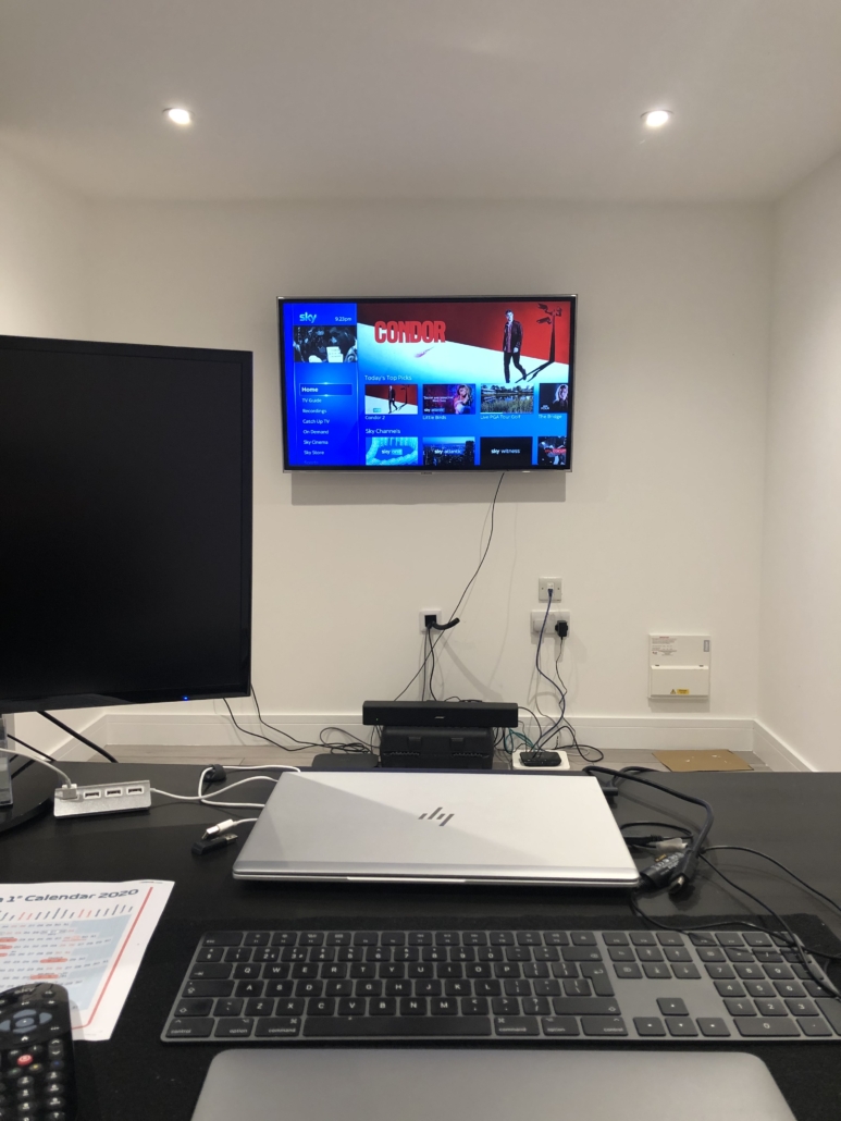 Garden Office Ashtead technology setup